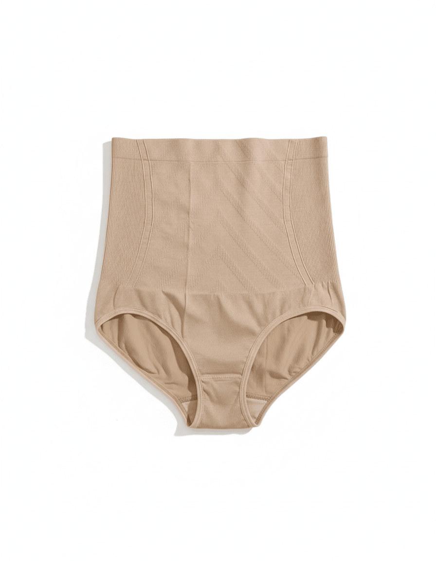 Signature Sculpt Seamless High-rise Control Briefs in Red - Tummy Control | Lumisensy