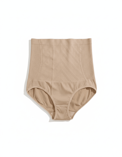 Signature Sculpt Seamless High-rise Control Briefs in Red - Tummy Control | Lumisensy
