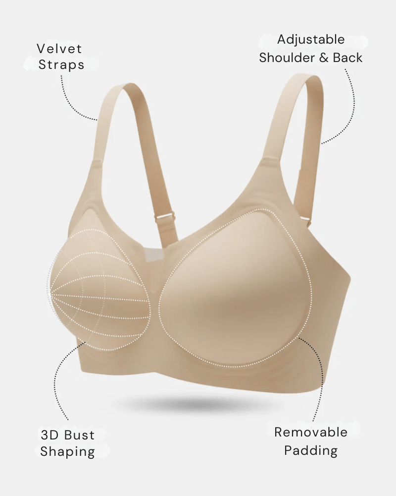 Lumisensy - Lumisensy® Thin Strap Bra Velvet - BLACK - S - Lumisensy® Thin Strap Bra Velvet