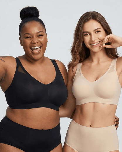 Lumisensy - Lumisensy® Wire - Free No - Clasp Academy Top Bra - BLACK - S - Lumisensy® Wire - Free No - Clasp Academy Top Bra