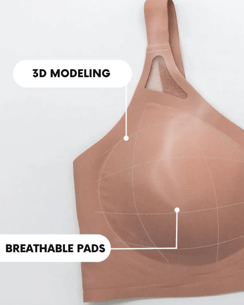 Lumisensy - Lumisensy® Wire - Free No - Clasp Academy Top Bra - BLACK - S - Lumisensy® Wire - Free No - Clasp Academy Top Bra