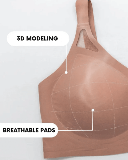 Lumisensy - Lumisensy® Wire - Free No - Clasp Academy Top Bra - BLACK - S - Lumisensy® Wire - Free No - Clasp Academy Top Bra