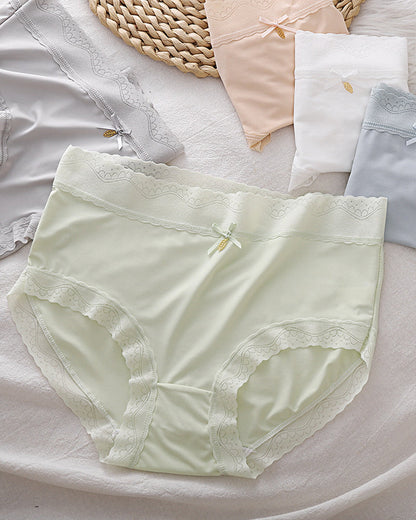 Cool Breathable Cotton Briefs in White - Soft Cotton | Lumisensy