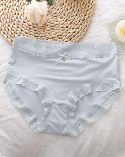 Cool Breathable Cotton Briefs in Grey - Soft Cotton | Lumisensy