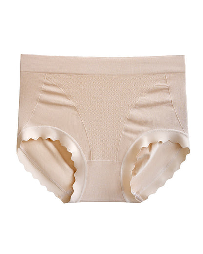 Luxurious Silk Hip-Lift Panties in Rose Brown - Seamless Invisible | Lumisensy