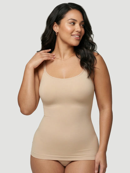 Lumisensy® Shaping Scoop Neck Cami Back and Tummy Control