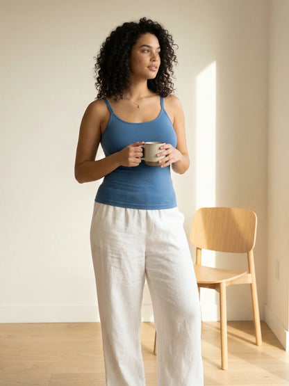 Lumisensy® Shaping Scoop Neck Cami Back and Tummy Control