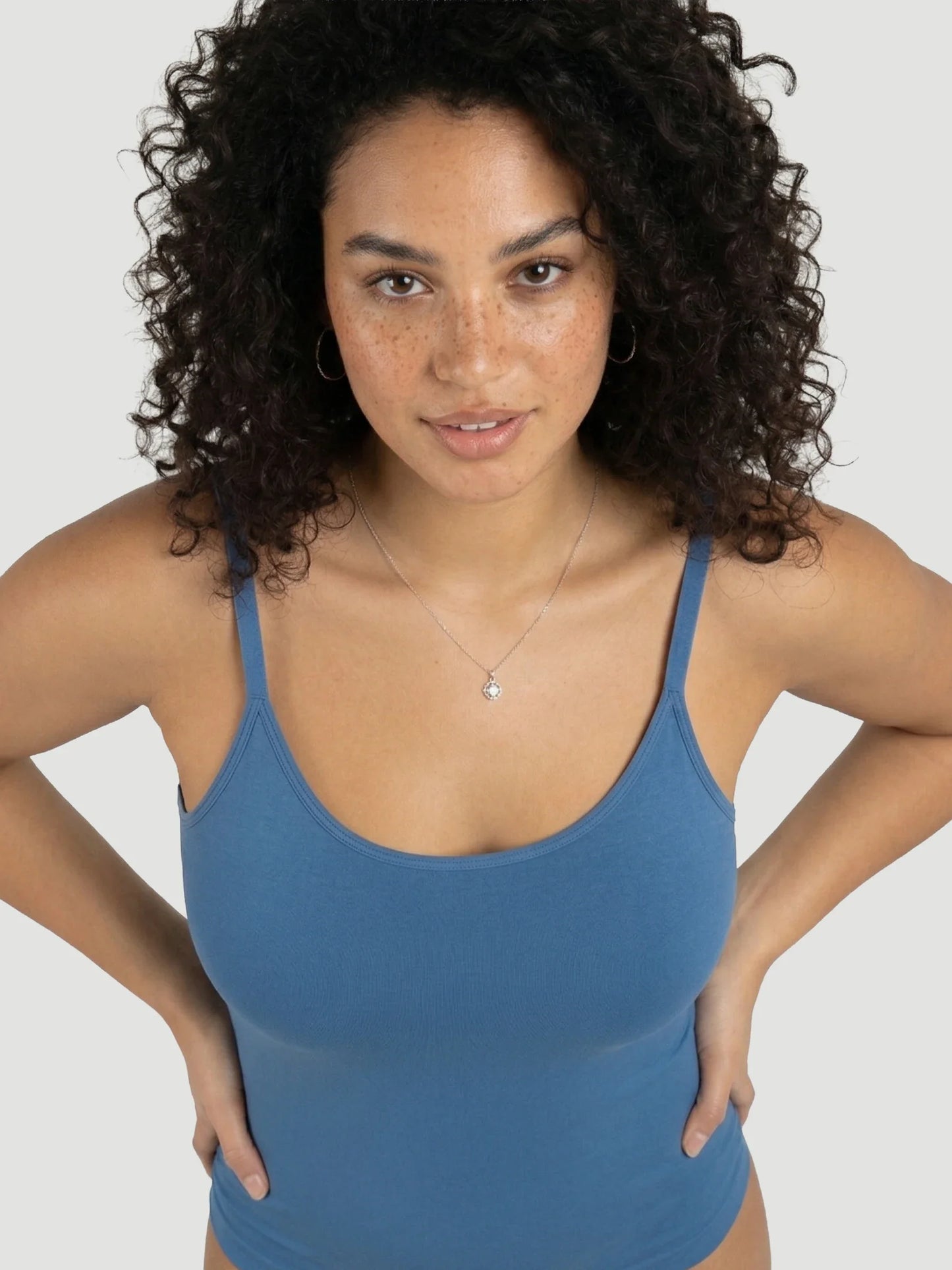 Lumisensy® Shaping Scoop Neck Cami Back and Tummy Control