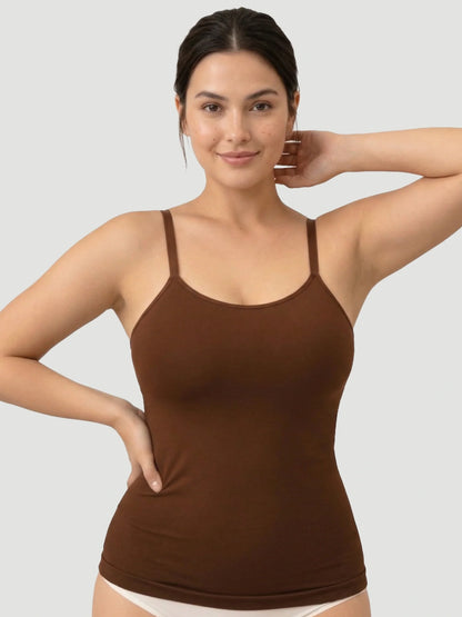 Lumisensy® Shaping Scoop Neck Cami Back and Tummy Control