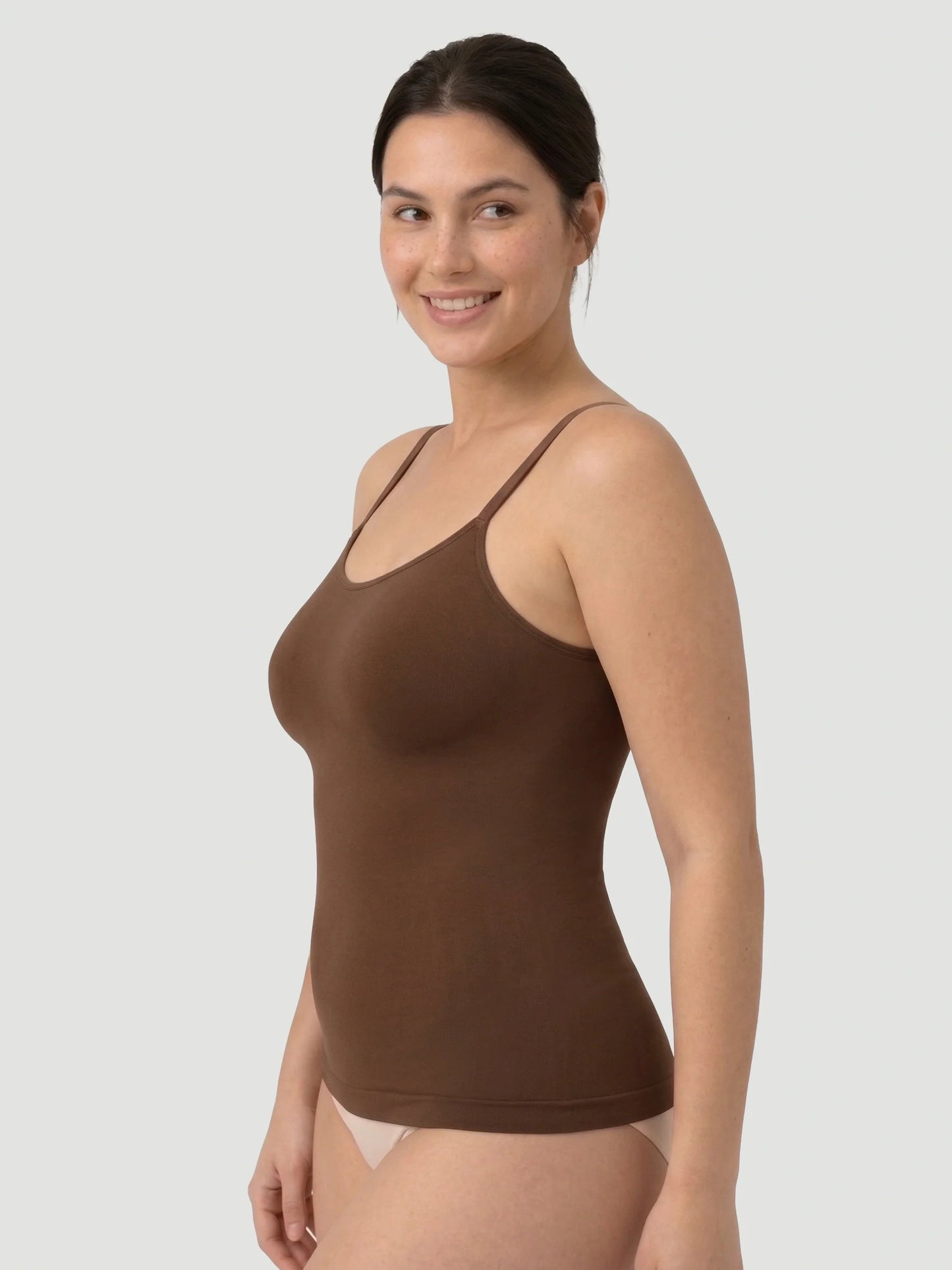 Lumisensy® Shaping Scoop Neck Cami Back and Tummy Control