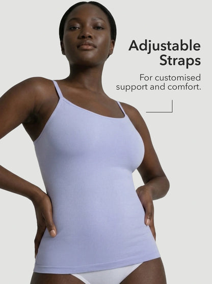 Lumisensy® Shaping Scoop Neck Cami Back and Tummy Control