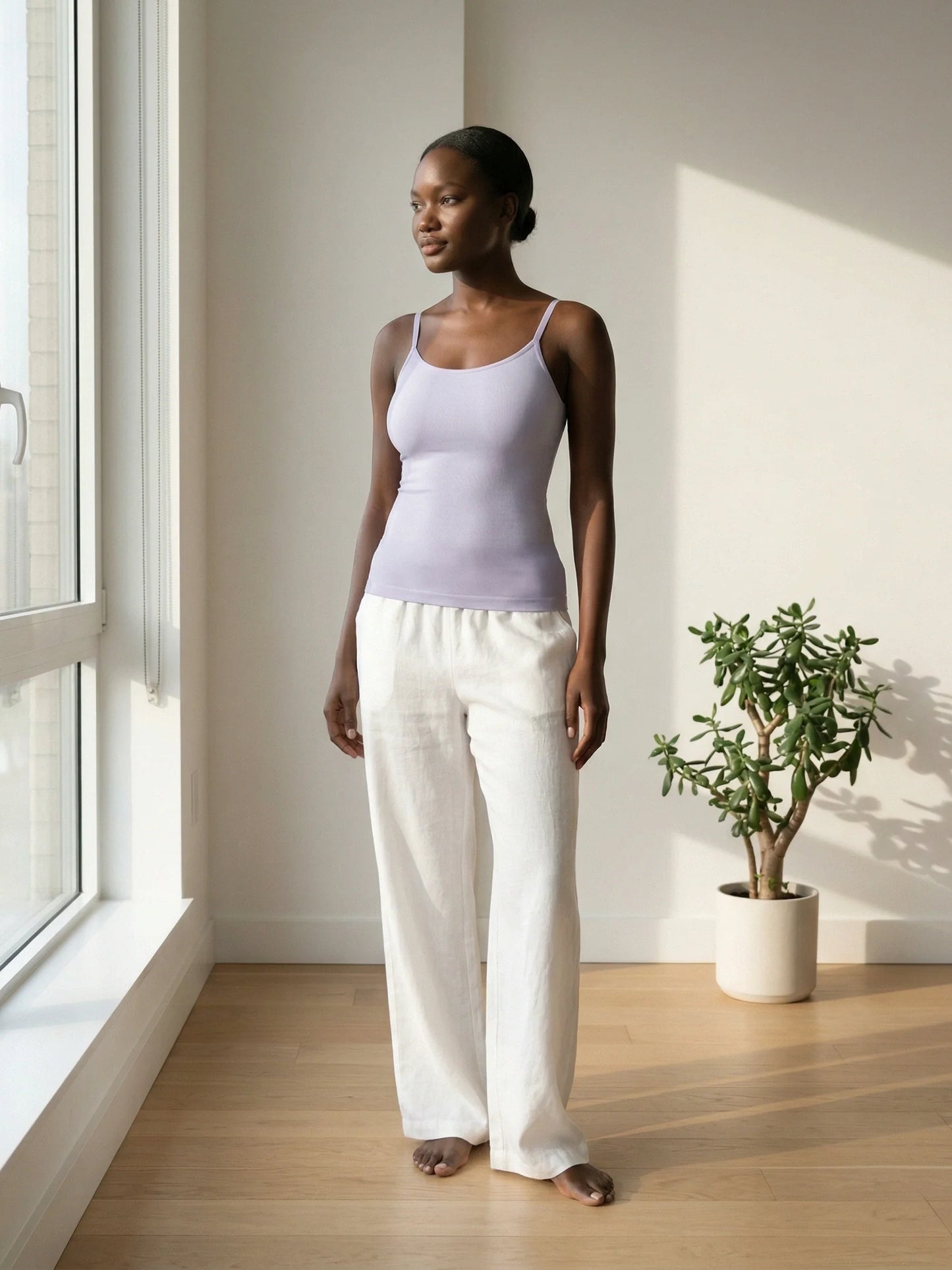 Lumisensy® Shaping Scoop Neck Cami Back and Tummy Control