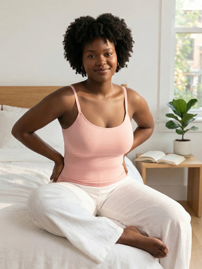Lumisensy® Shaping Scoop Neck Cami Back and Tummy Control