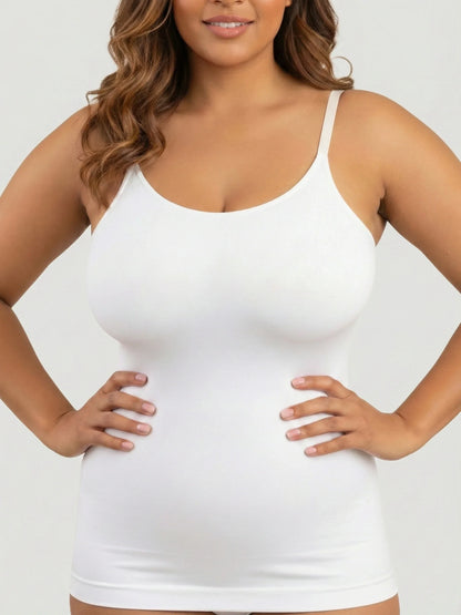 Lumisensy® Shaping Scoop Neck Cami Back and Tummy Control
