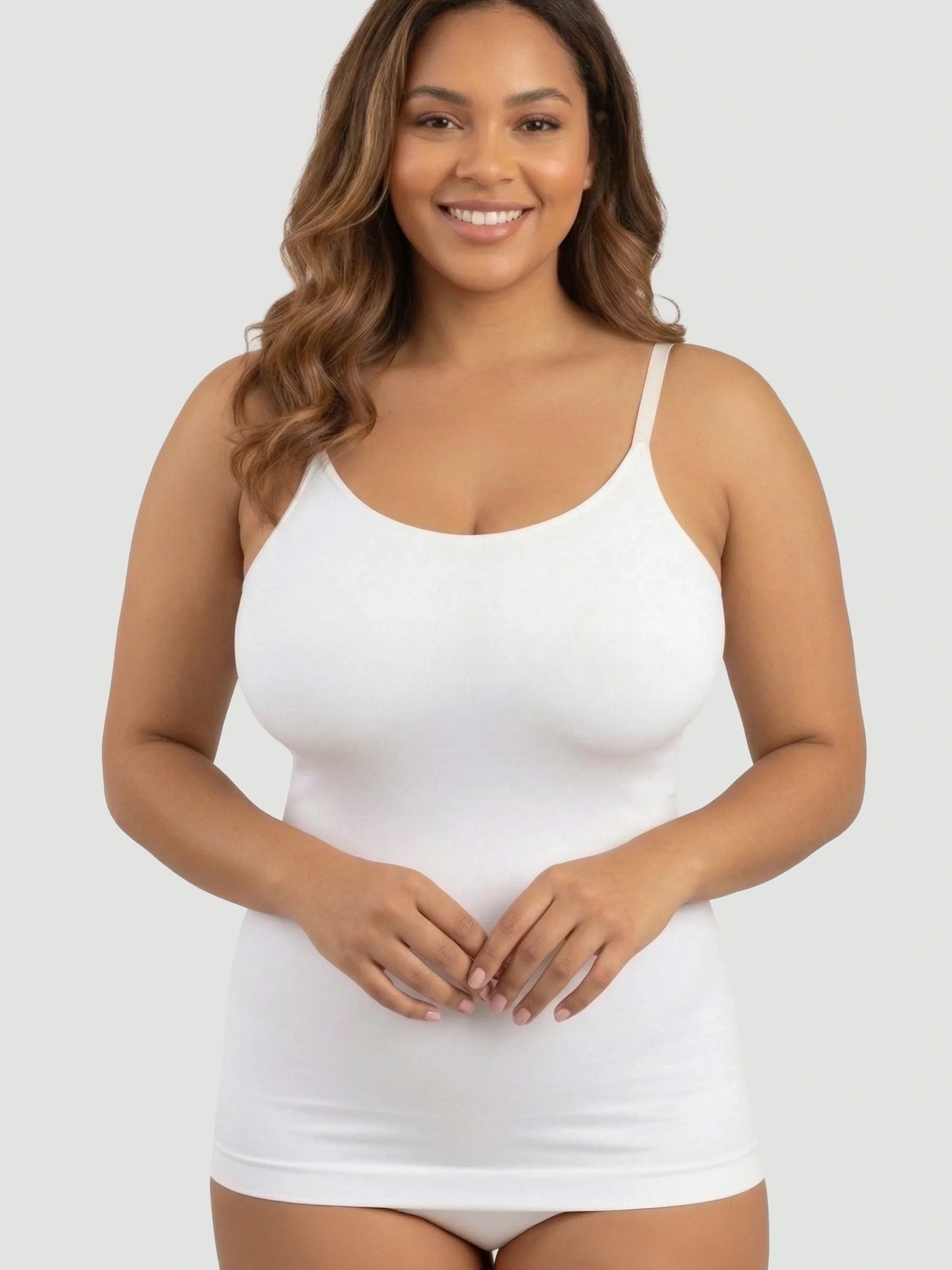 Lumisensy® Shaping Scoop Neck Cami Back and Tummy Control