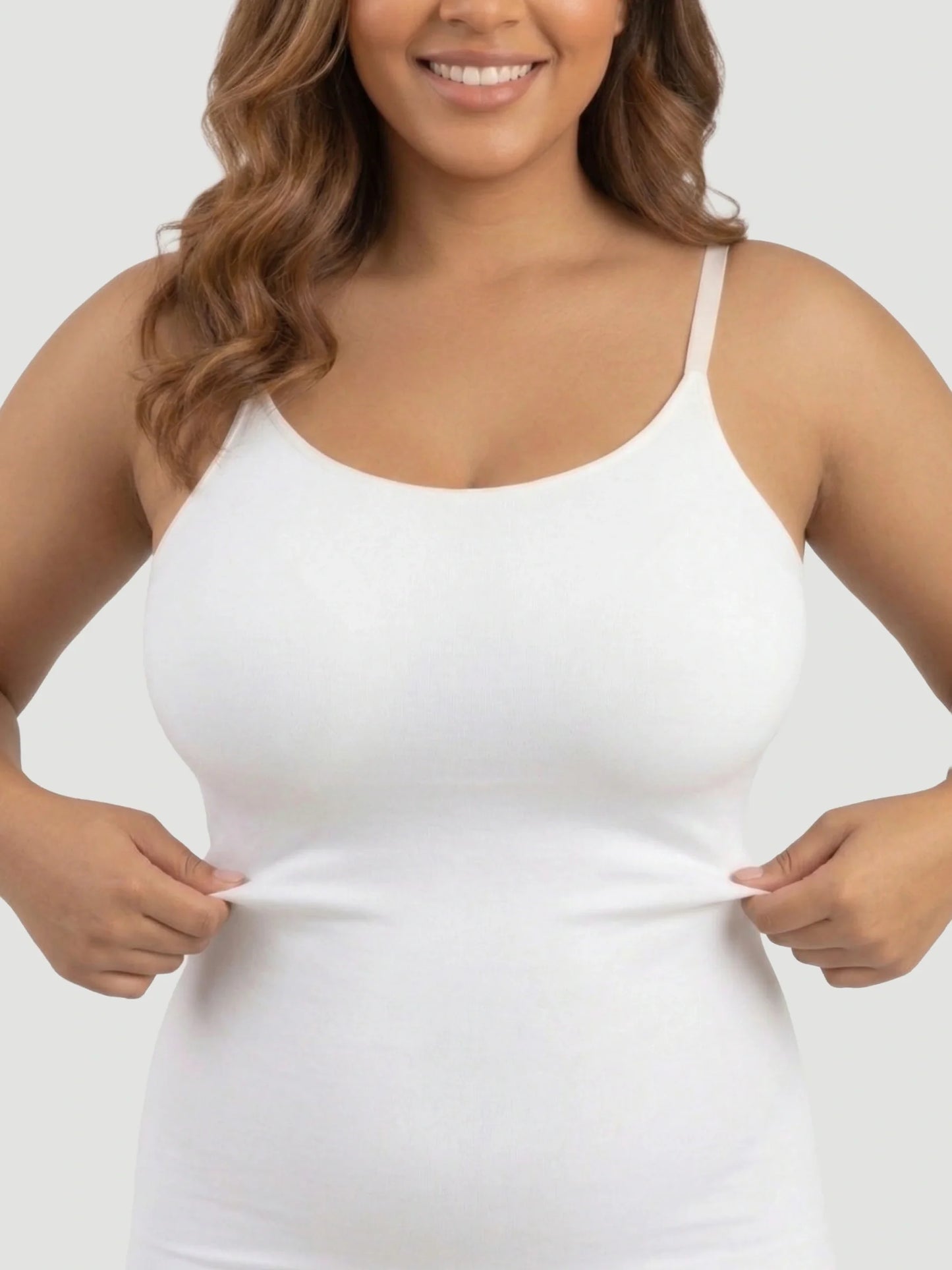 Lumisensy® Shaping Scoop Neck Cami Back and Tummy Control
