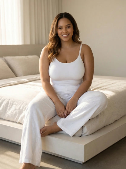 Lumisensy® Shaping Scoop Neck Cami Back and Tummy Control