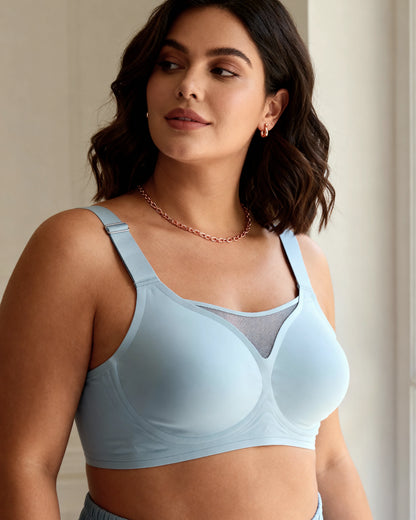 Sutiã Compress Diario - Top Modelador Plus Size in Bege - Plus Size Support | Lumisensy