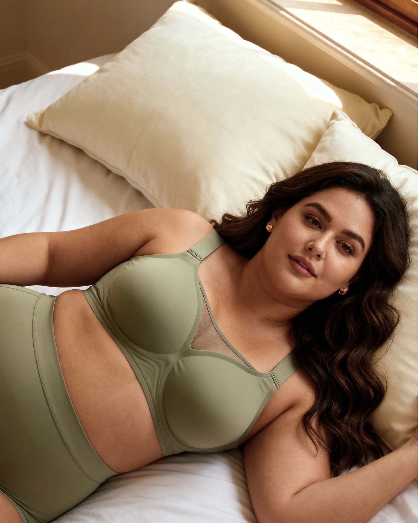 Sutiã Compress Diario - Top Modelador Plus Size in Preto e Azul - Plus Size Support | Lumisensy
