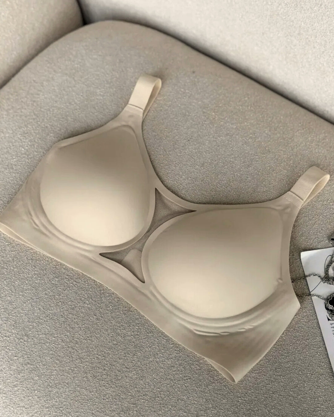 Sutiã Charmy Plus Size - Sustentação sem Aros in 2 Beges - Plus Size Support | Lumisensy