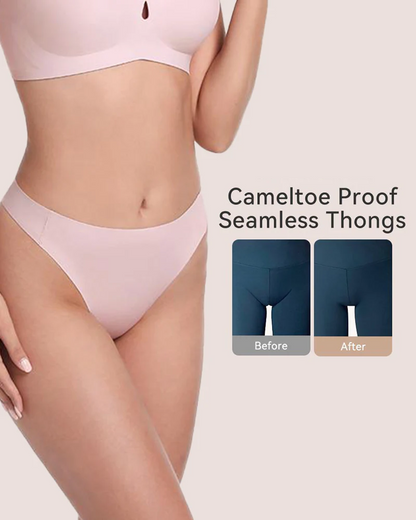 Camel Toe Cover Thongs 3-Pack Multicolor2 - Everyday Comfort | Lumisensy