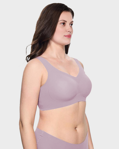 Comfort Support Full-Cup Bra in Grass Green - Everyday Comfort | Lumisensy